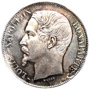5 Francs - Louis-Napoléon Bonaparte obverse image