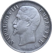 5 Francs - Napoleon III obverse image
