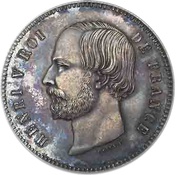 5 Francs silver pattern obverse image