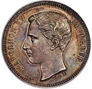 Essai de 5 francs en argent obverse image