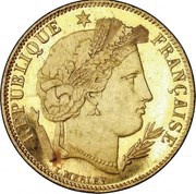 5 Francs obverse image