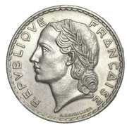 5 Francs Lavrillier pattern obverse image