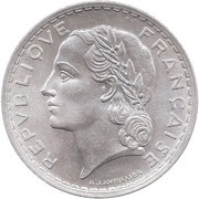 5 Francs obverse image
