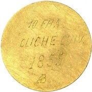 10 Francs - Napoleon III Pattern obverse image