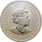 1 Dollar - Elizabeth II 6th Portrait - Lest We Forget - Kokoda Trail 80 Years obverse image