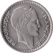 10 Francs Small head obverse image