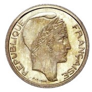 Essai de 10 francs Turin, argent obverse image