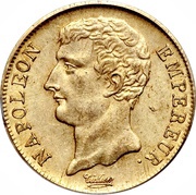 20 Francs - Napoleon I obverse image
