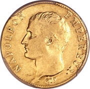 20 Francs - Napoleon I obverse image
