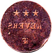 20 Francs - Louis Philippe I pattern with a module of 20 Francs, France, 1830 reverse image