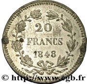 20 francs essai de Gayrard reverse image