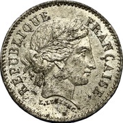 20 Francs pattern of Leclerc obverse image