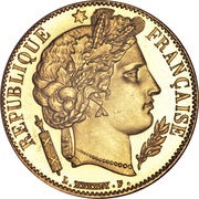 20 Francs obverse image