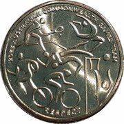 1 Dollar - Elizabeth II 6th Portrait - XXII Commonwealth Games; Respect, Australia, 2022 reverse image
