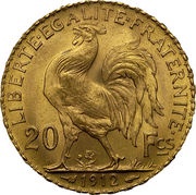 20 Francs reverse image