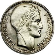 20 Francs Piedfort obverse image
