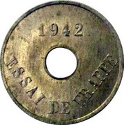 ESSAI DE FRAPPE 1942, France, 1942 reverse image