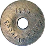 ESSAI DE FRAPPE 1946 obverse image