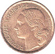 20 Francs signature "G GUIRAUD" obverse image