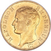 40 Francs - Napoleon I obverse image