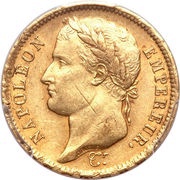 40 Francs - Napoleon I obverse image