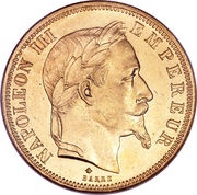50 Francs - Napoleon III obverse image