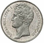 100 Francs - Louis Philippe Pattern obverse image