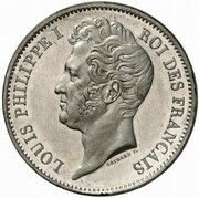 100 Francs - Louis Philippe Pattern obverse image