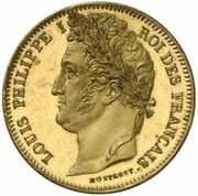 100 Francs - Louis Philippe Pattern obverse image
