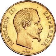 100 Francs - Napoléon III obverse image