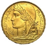100 Francs Essai by André-Henri Lavrillier in Aluminium bronze obverse image
