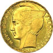 100 francs Bazor essai en cupro-aluminium obverse image