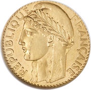 100 Francs pattern of Henri Dropsy obverse image