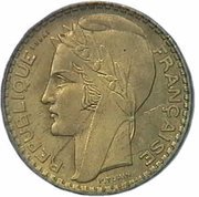 100 Francs pattern of Turin obverse image