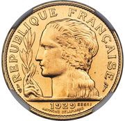 100 Francs Trial of Raymond Delamarre obverse image