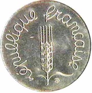 1 Centime Epi Essai in stainless steel obverse image