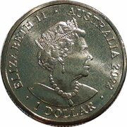 1 Dollar - Elizabeth II 6th Portrait - 200 Years of the Royal Agricultural Society and Shows obverse image