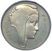 20 centimes 1961 essai de Coëffin obverse image
