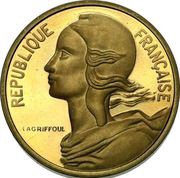50 centimes Marianne Piéfort Cupro-nickel alu obverse image