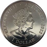 1 Dollar - Elizabeth II 6th Portrait - 22nd Commonwealth Games Birmingham obverse image
