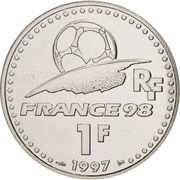 1 Franc World Cup obverse image