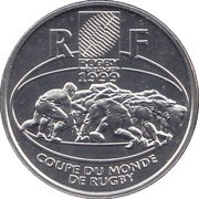 1 Franc Rugby obverse image