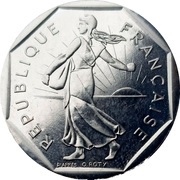 2 Francs obverse image