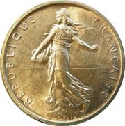 5 Francs obverse image
