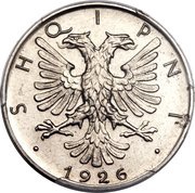 ½ Lek Prova obverse image