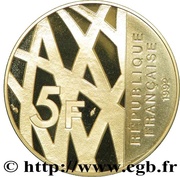 5 Francs Mendès France obverse image