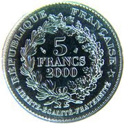5 Francs Parisii Stater obverse image