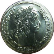 5 Francs Louis XIII, France, 2000 reverse image