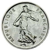 5 Francs obverse image