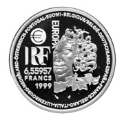 6,55957 Francs Roman Art obverse image